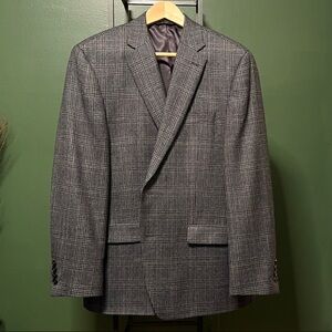 Lauren Ralph Lauren 100% Wool Glen Plaid Sport Coat – 42R
